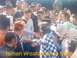 Antusias warga ‘‎ hadir nya Gibran ‘Wapres RI ‘kunjungi randu mas ‘ Lestarikan Budaya Menuju Indonesia Emas 2045