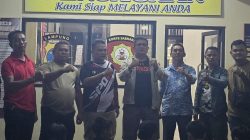 Tangkasnya ‘ Team Tekab 308 polres Lampung Timur dan gabungan Tekab 308 Polsek Mataram Baru